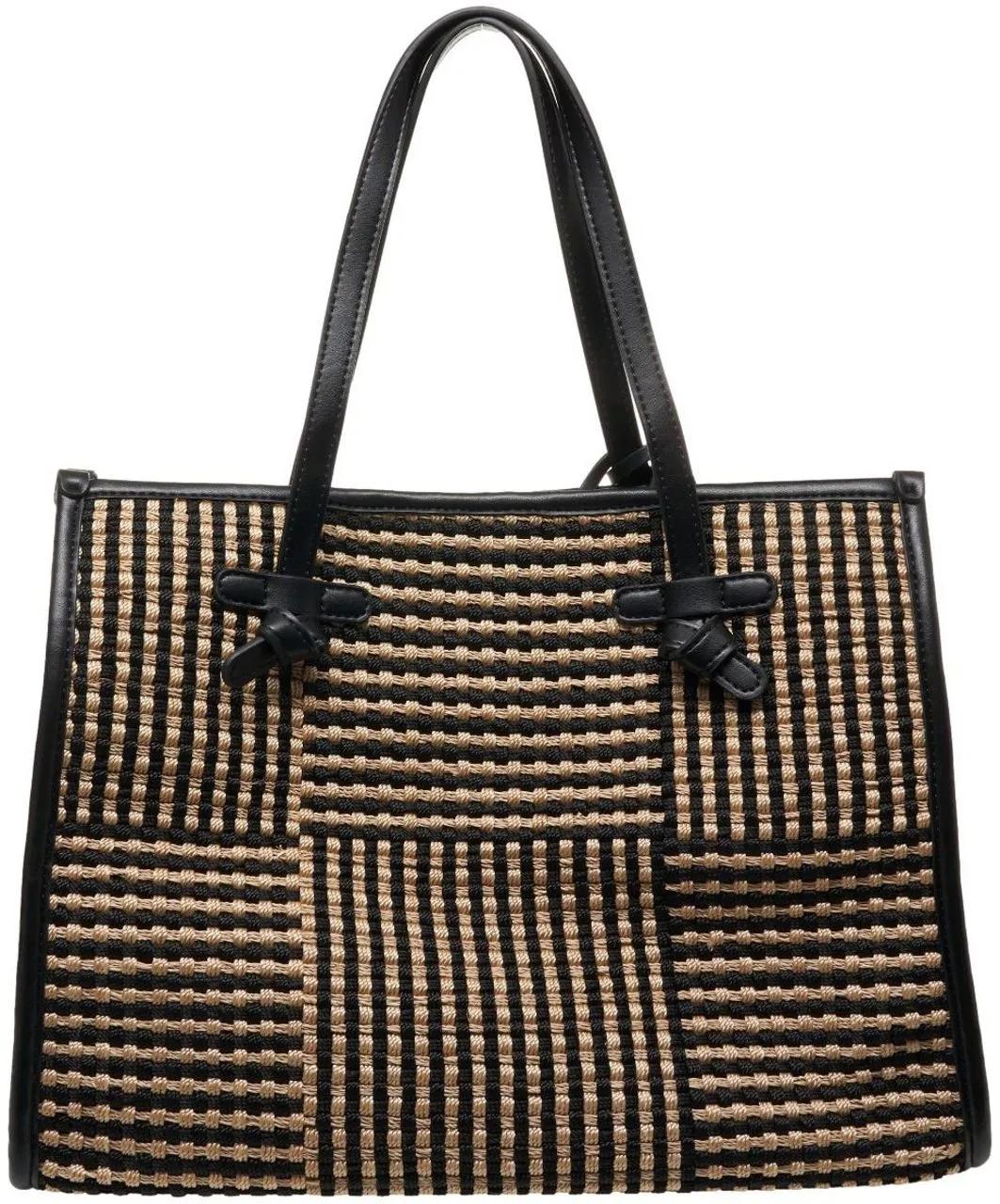 Gianni Chiarini Stijlvol Geweven Shopper Tas Multicolor Dames
