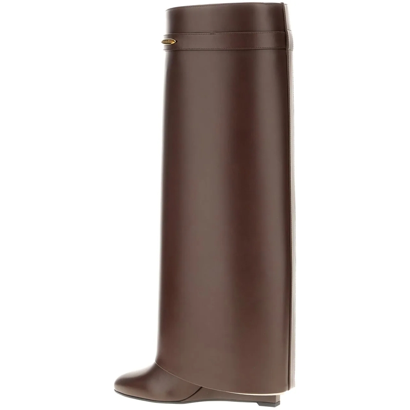 Givenchy Bottes Browne leather Shark boots braun(Image 3)
