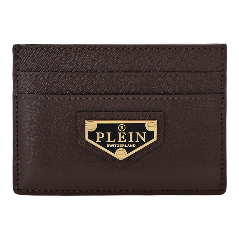 Philipp Plein Geldbörse Kartenetui dunkel-braun