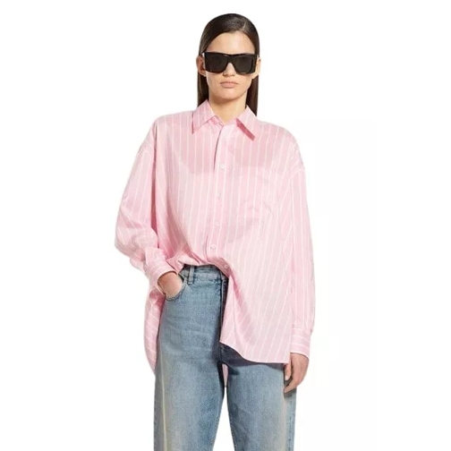 Bottega Veneta Striped Shirt Pink 