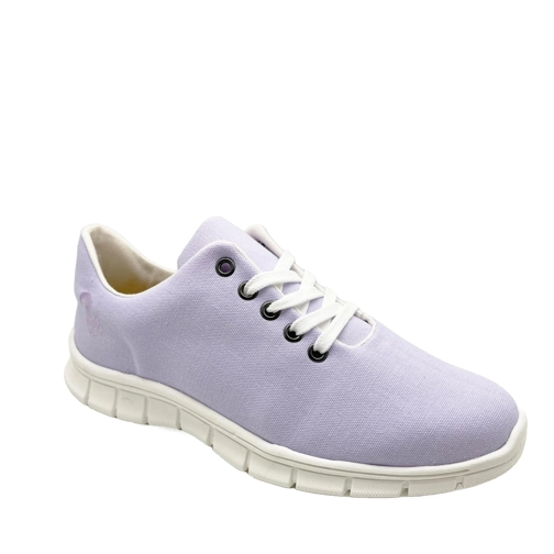 thies thies ® Cottonrunner lilac | vegan aus Biobaumwoll mehrfarbig låg sneaker