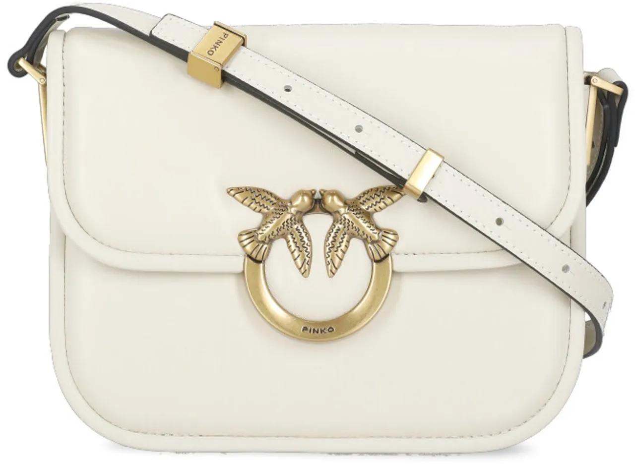 Pinko Crossbody bags White in wit