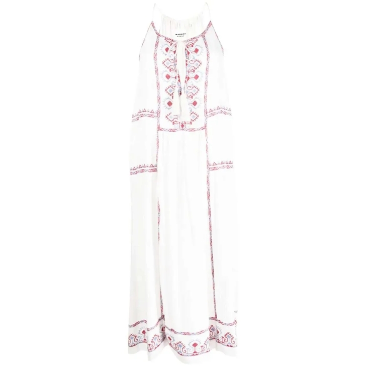 White cotton embroidered dress new arrivals