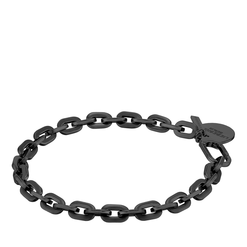 Liebeskind Berlin Armband Edelstahl The Basic Chunky schwarz