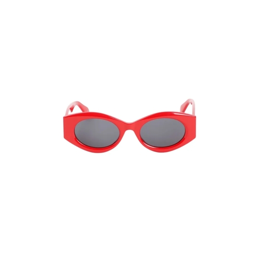 Alaia Sonnenbrille Red Acetate Sunglasses Red