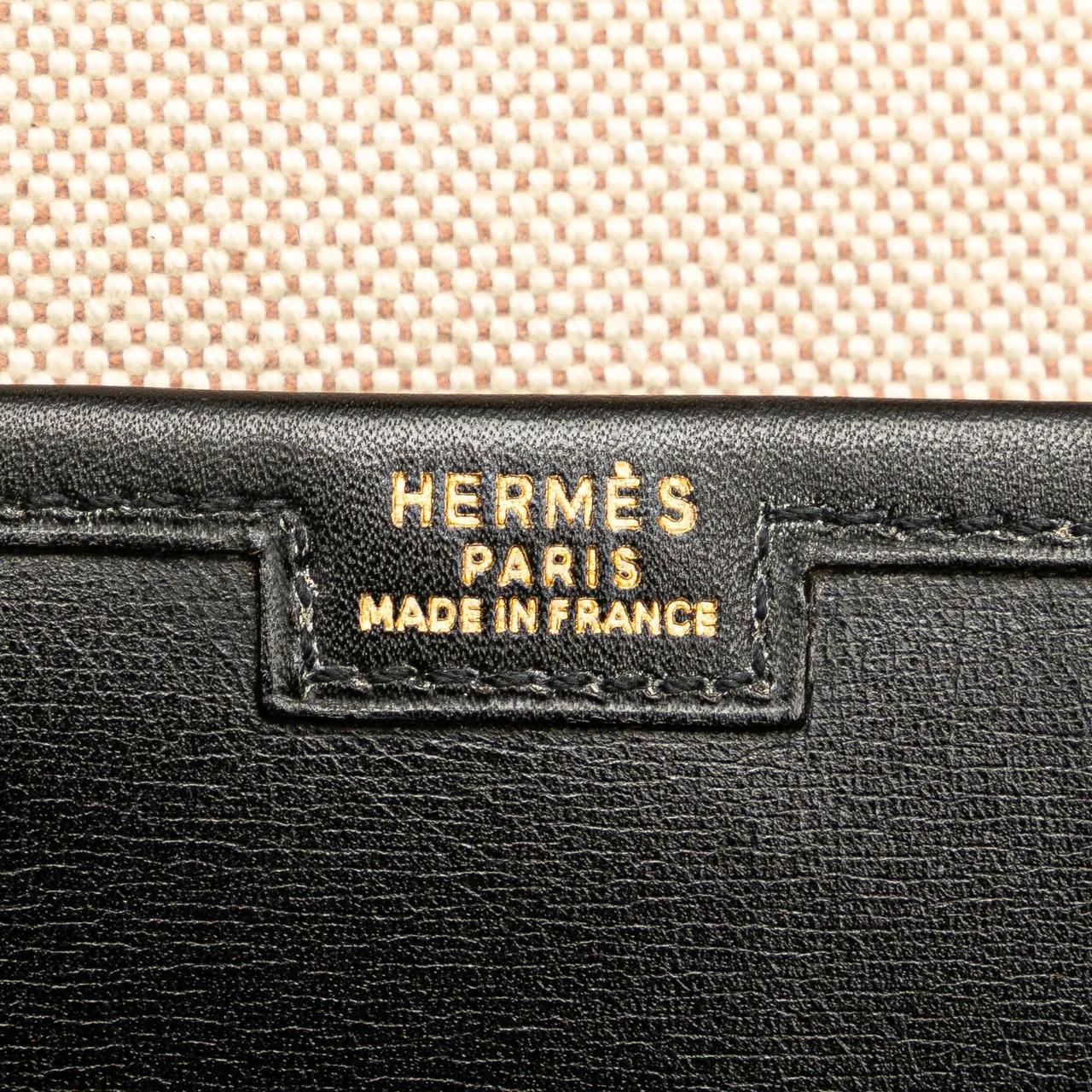 Thumbnail - Hermès Clutches - Box Calf Jige 29 - Gr. unisize - in Schwarz - für Damen