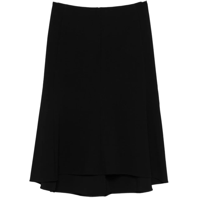 Jil Sander Midirock Skirts Black schwarz