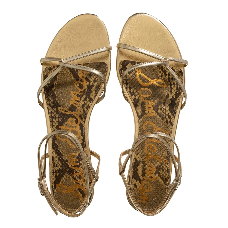 Sam Edelman Riem sandalen Ellina Amber Gold(Image 4)