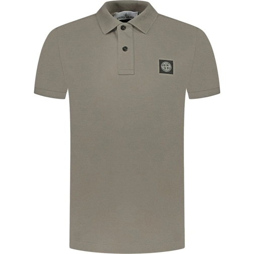 Stone Island Polohemd polo khaki schwarz