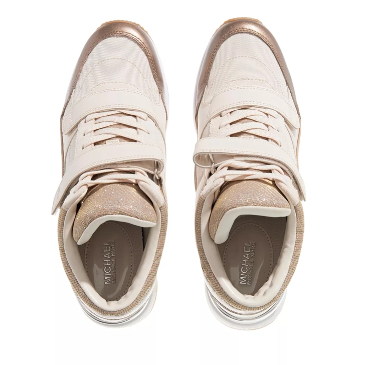 Michael Kors Gentry High Top Camel Multi High Top Sneaker