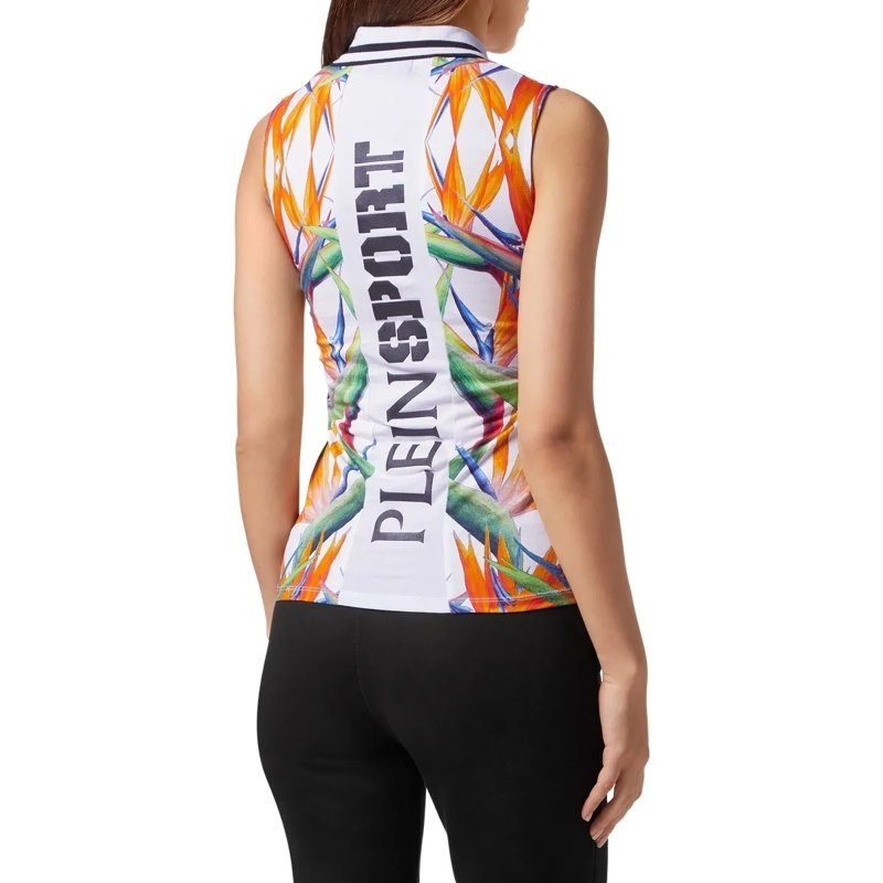Plein Sport Top Poloshirt weiss(Image 4)