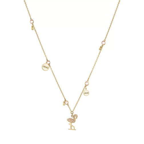 LIU JO LJ1484 Stainless steel Necklace Gold Mittellange Halskette