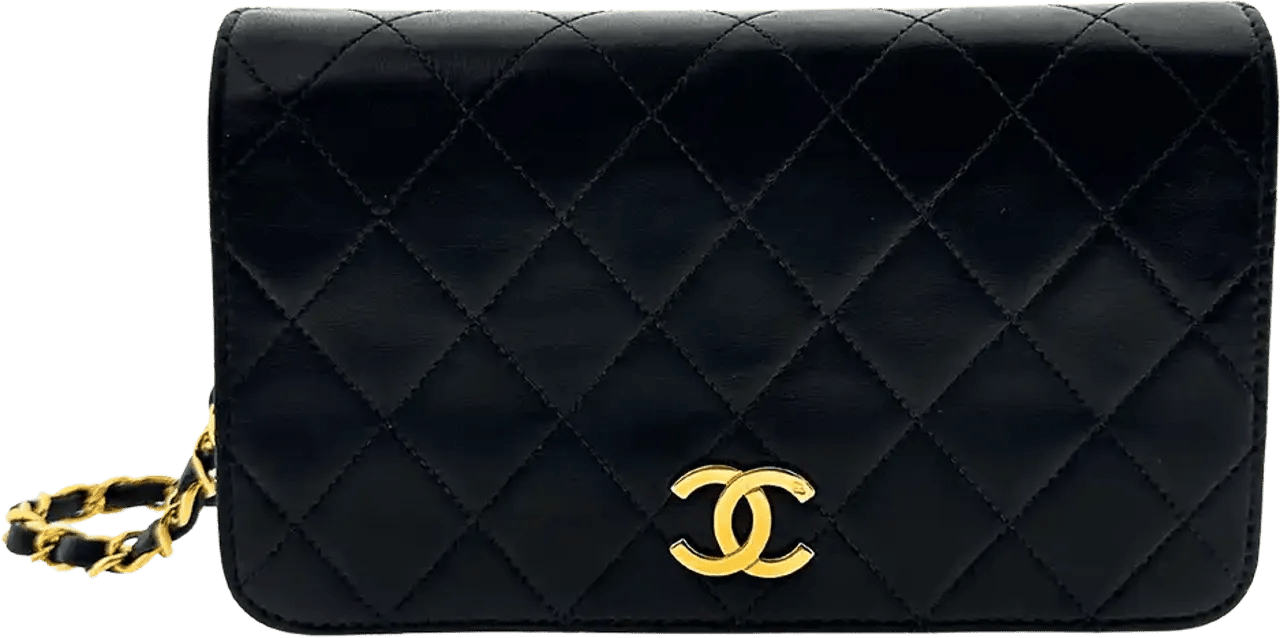 Chanel Crossbody Bags - Chanel Timeless Wallet on Chain WOC Vintage Lambsk - Gr. unisize - in Schwarz - für Damen