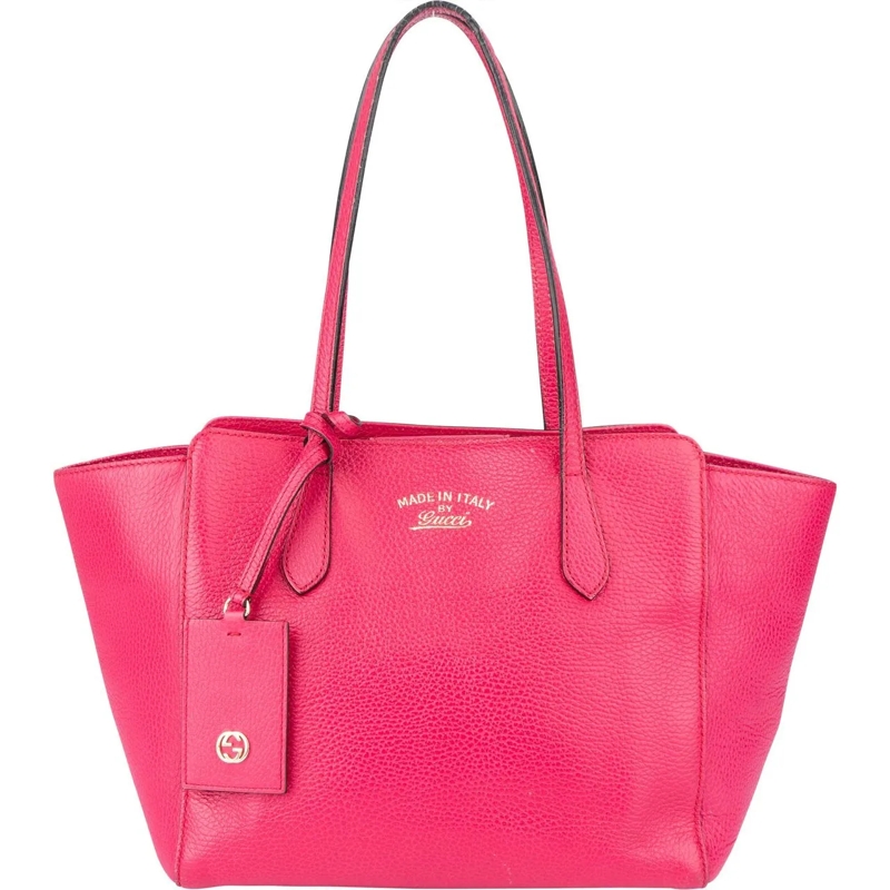 Gucci Schultertasche Gucci Classic Pink Leather Handbag rose