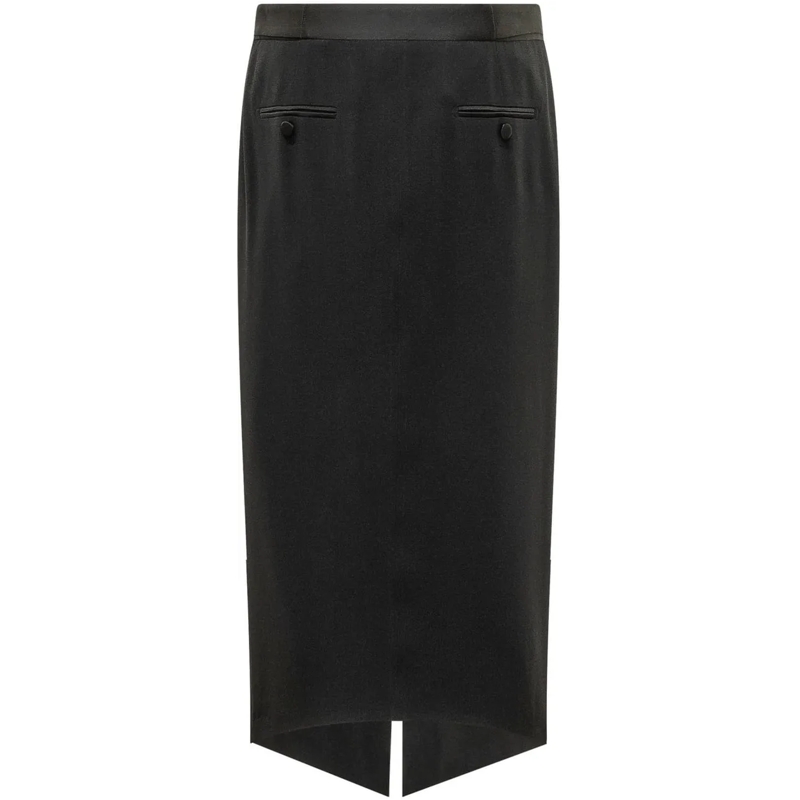 Tom Ford Maxirock Gonna Pencil con Spacco Frontale schwarz(Image 2)