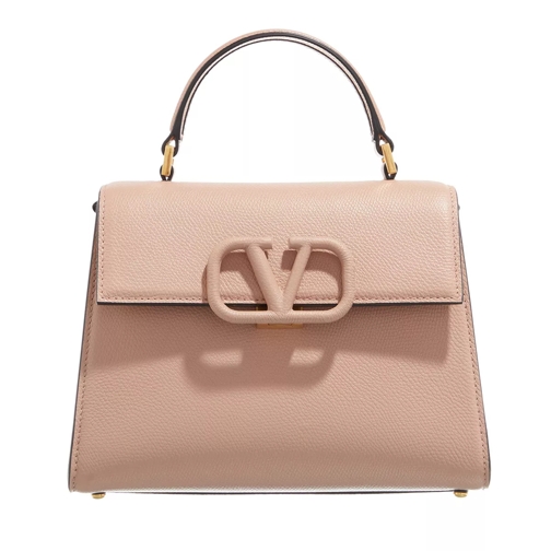 Valentino Garavani Small VSLING Handbag Leather Rose Canelle/Clay Cartable