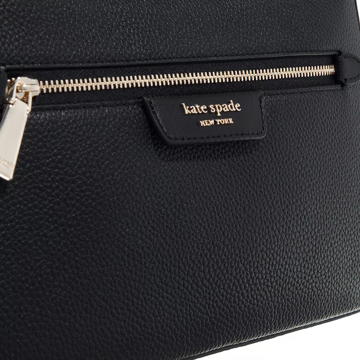 kate spade new york Pochettes Hudson Pebbled Leather Convertible Crossbody in zwart