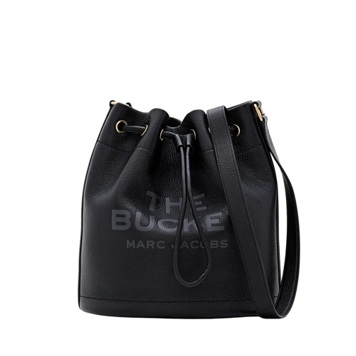 Marc Jacobs Bucket Bag The Bucket Big Leather Bag Black