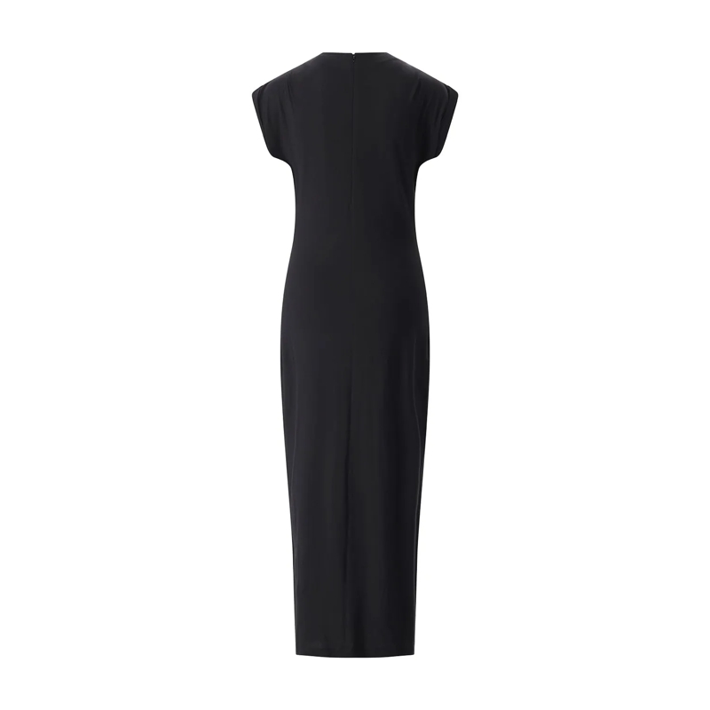 Anine Bing Maxikleid Maxikleid Alix aus Baumwollmix schwarz(Image 2)