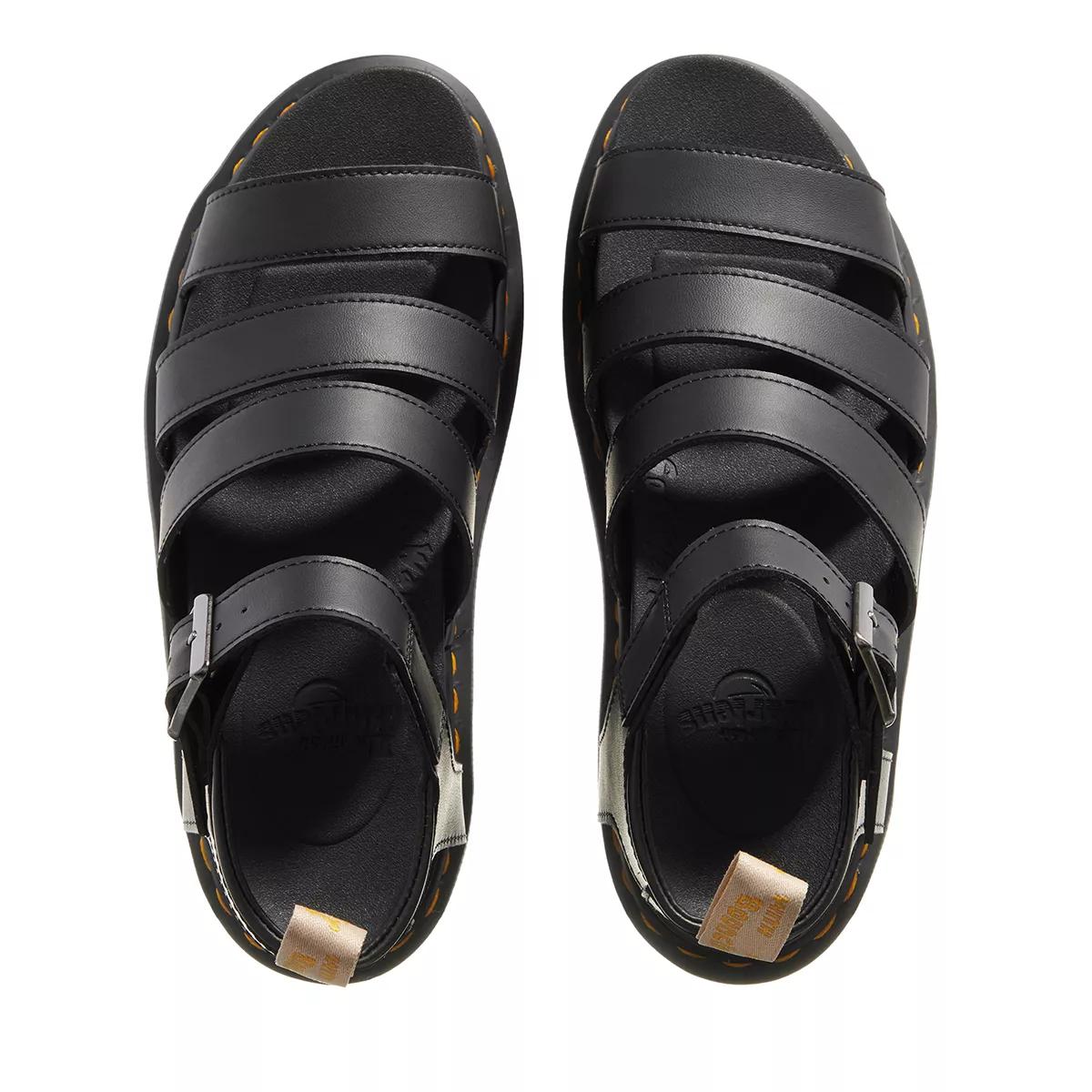 Dr. Martens V Blaire Black Strappy Sandal