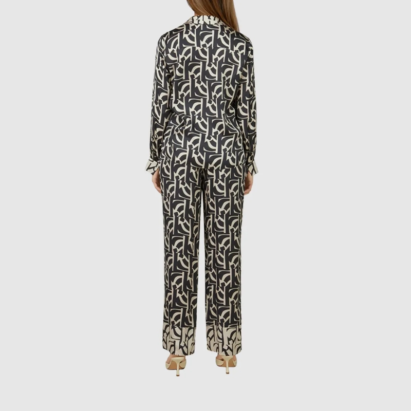 Marc Aurel Bluse Schluppenbluse schwarz(Image 4)