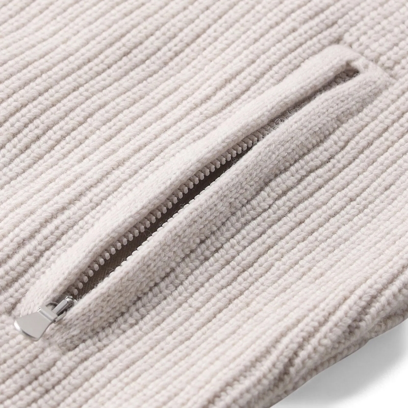 Gran Sasso Cardigan Strickjacke aus Schurwolle beige(Image 4)