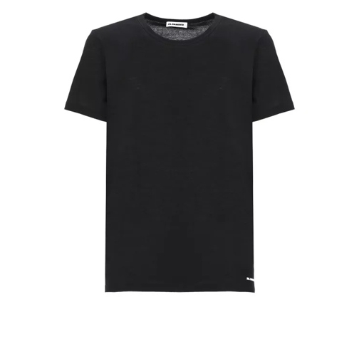 Jil Sander Logoed T-Shirt Black 