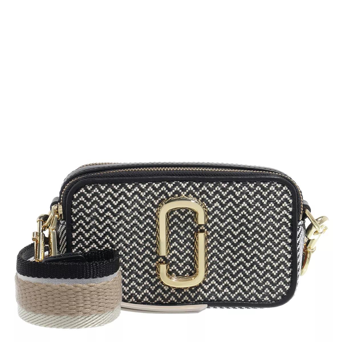 Snapshot leather crossbody bag Marc Jacobs Black in Leather - 11334172