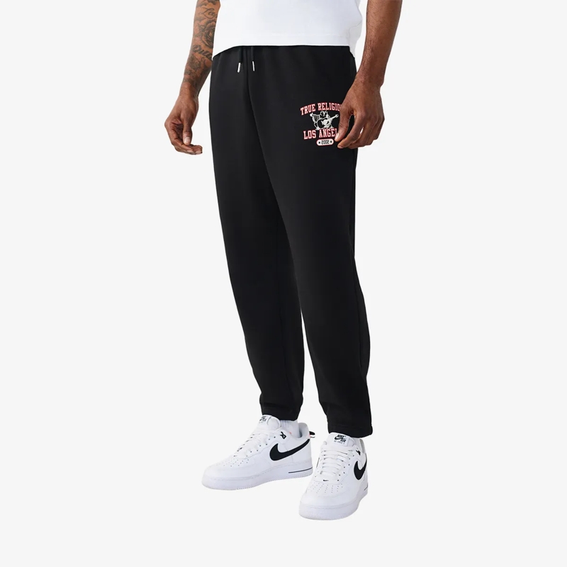 True Religion Hose Jogginghose MESH schwarz(Image 3)
