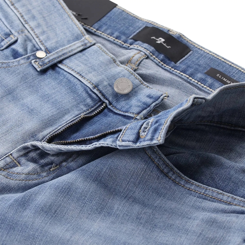 Seven for all Mankind Jeans Slimmy Tapered Jeans blau(Image 3)