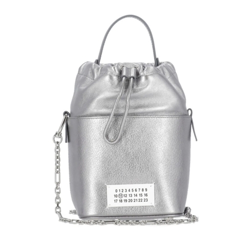 Maison Margiela Sac reporter 5Ac Bucket Bag Silver