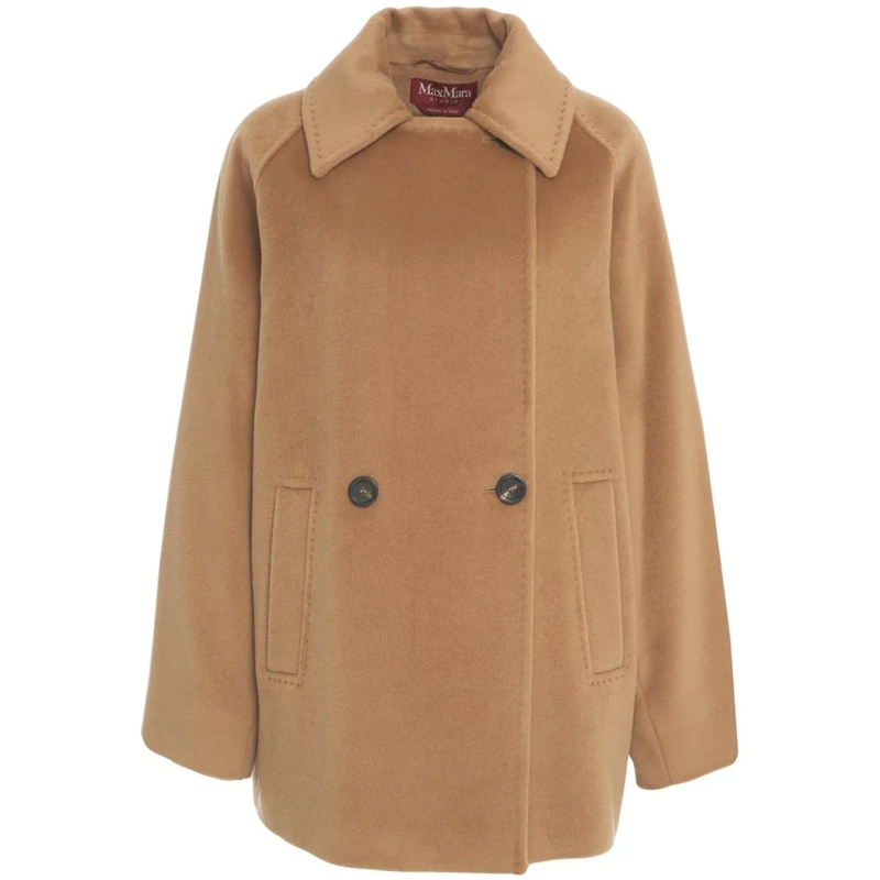Max Mara Übergangsjacke Coat 'Ariano' braun