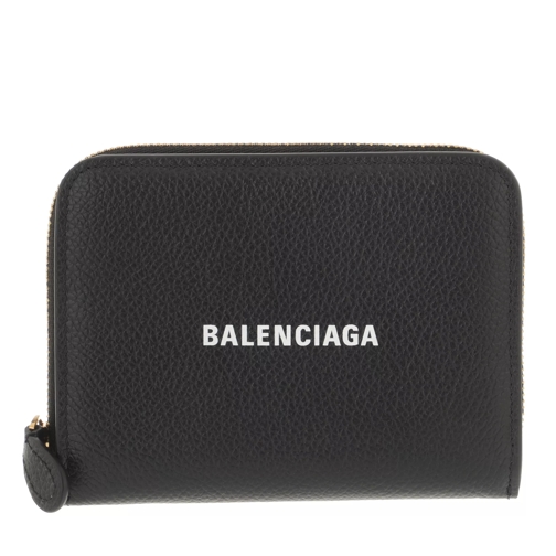 Balenciaga Wallet Black White Bi-Fold Portemonnee