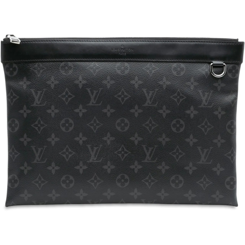 Louis Vuitton Pochette Monogram Eclipse Discovery Pochette GM schwarz