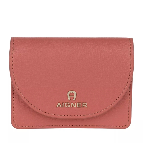 AIGNER Diane Cardcase Dusty Rose Flap Wallet