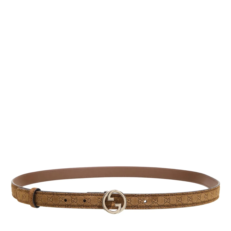 Gucci Ledergürtel Blondie Thin Belt Brown(Image 3)