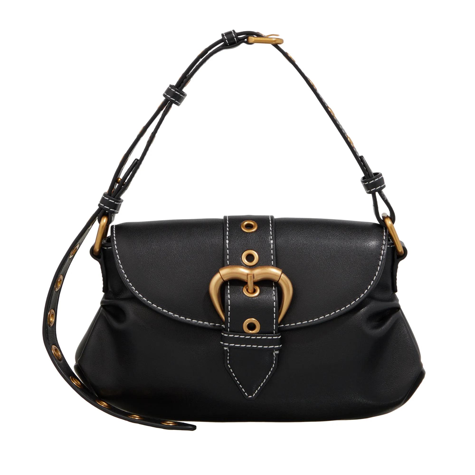 Pinko Satchel Bag - Jolene Shoulder Mini - Gr. unisize - in Schwarz - für Damen