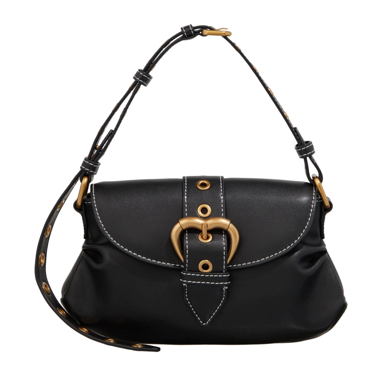 Pinko Pochette Jolene Shoulder Mini Black