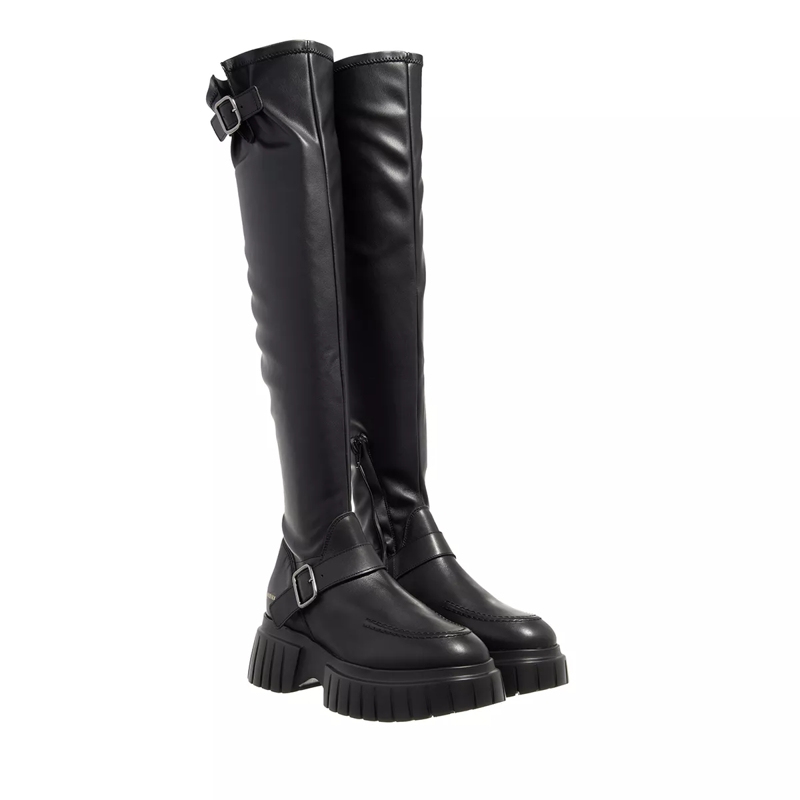 Nubikk Stiefel Miley Eiffel Black Leather