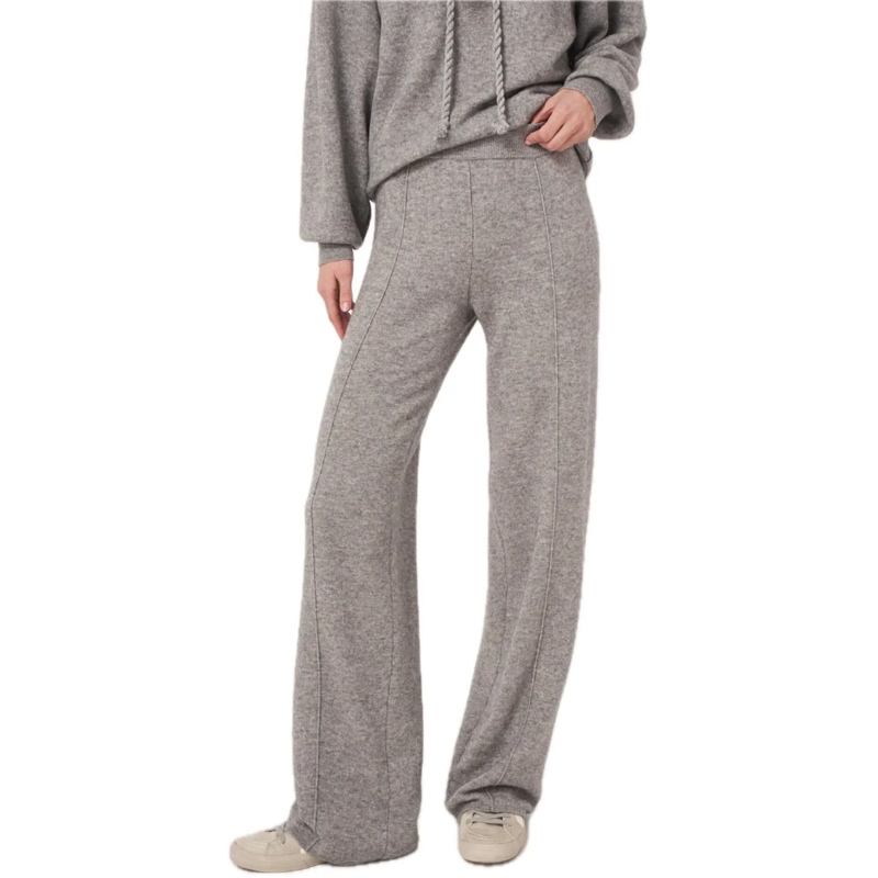 REPEAT CASHMERE Jogginghose Terry knit pants grau