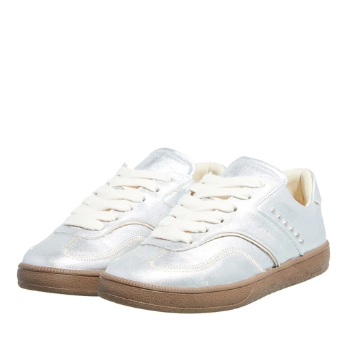 Nubikk Ray Owen Studs (L) Silver Metallic Shiny Mocca låg sneaker