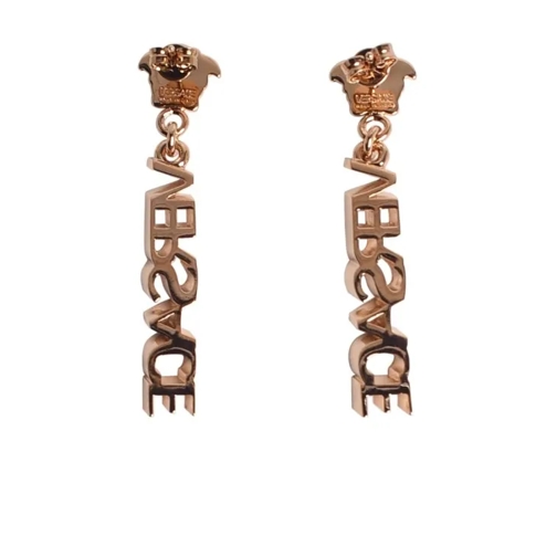 Versace Gold-Plated Brass Earrings Gold 