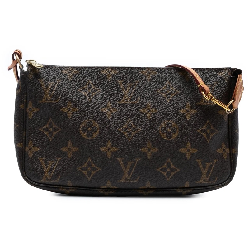 Louis Vuitton Schultertasche Monogram Pochette Accessoires braun