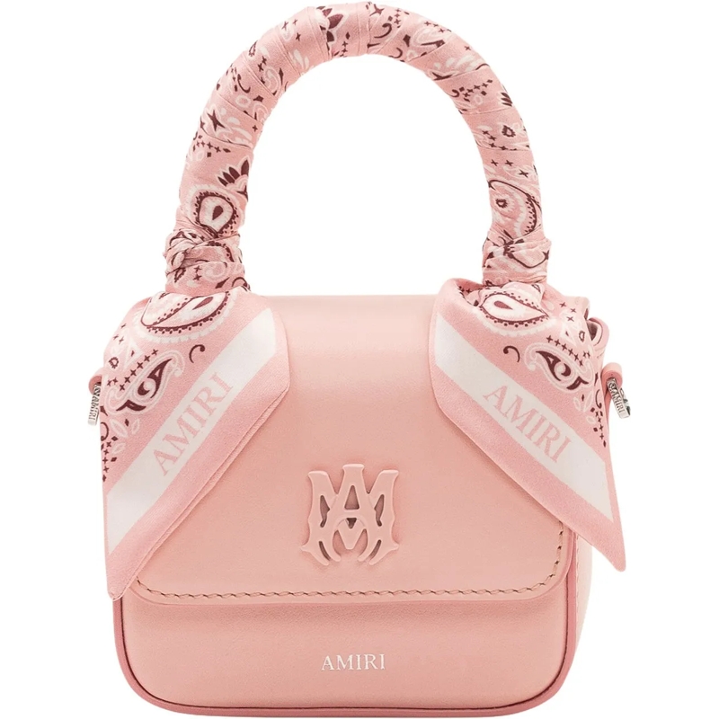 Amiri Sac à bandoulière Borsa Nano MA con Foulard rose