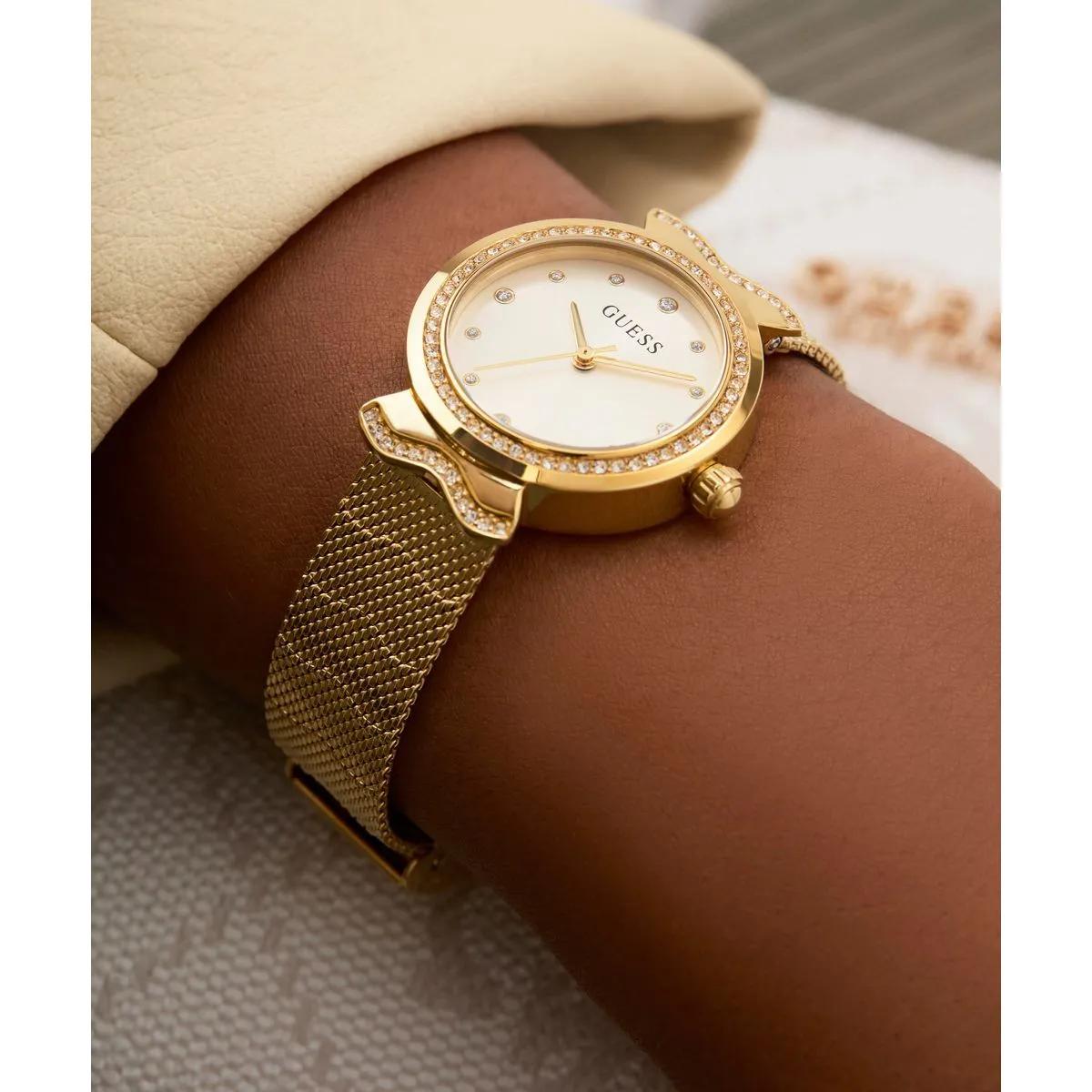 Thumbnail - Guess Uhr - Quarz-Analoguhr Mermaid - Gr. unisize - in Gold - für Damen