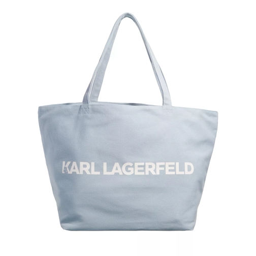 Karl Lagerfeld K/Essential Logo Shopper Arctic Blue Shopping Bag