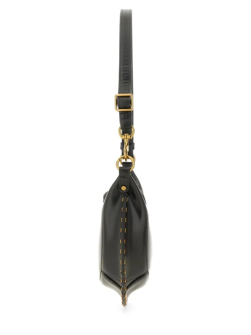 Isabel marant Hobo bags Shoulder Bag "Oskan Moon" in zwart