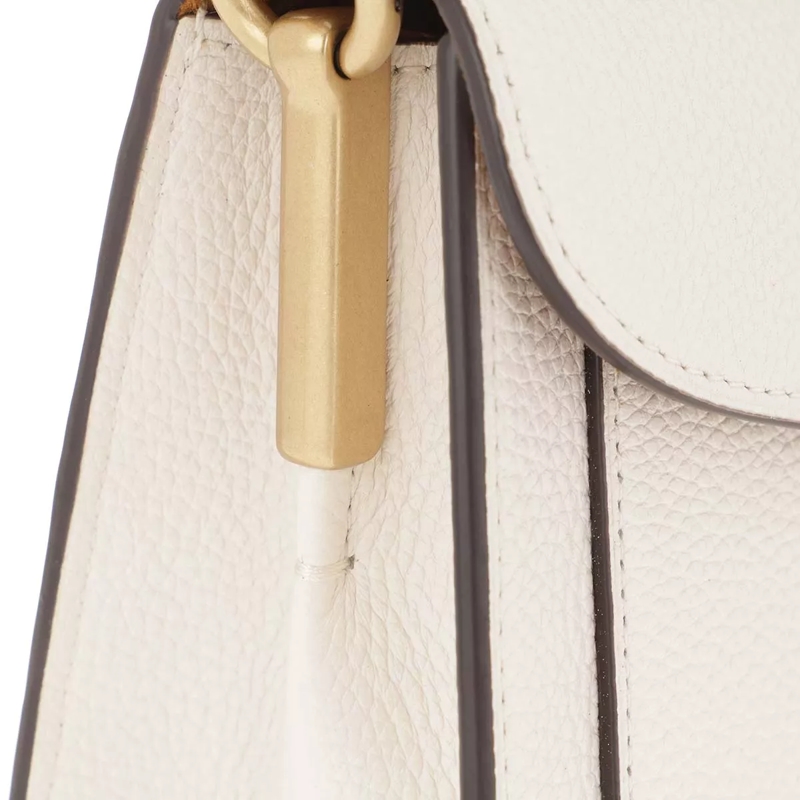 Coach Satchel Polished Pebble Leather Tabby Shoulder Bag 26 Chalk 2(Image 5)