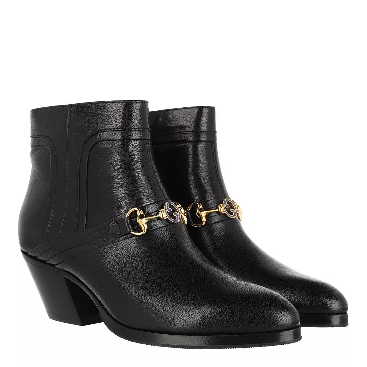 Gucci Horsebit Boots Black | Ankle Boot | fashionette
