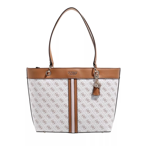 Guess Noelle Elite Tote White/Caramel Tote